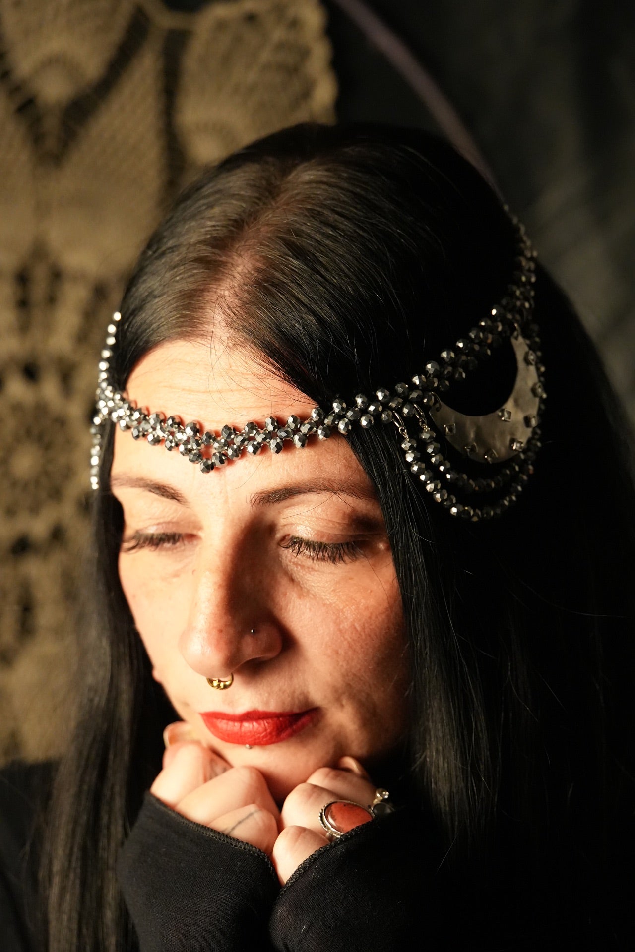 Head Chain Lunar Veil