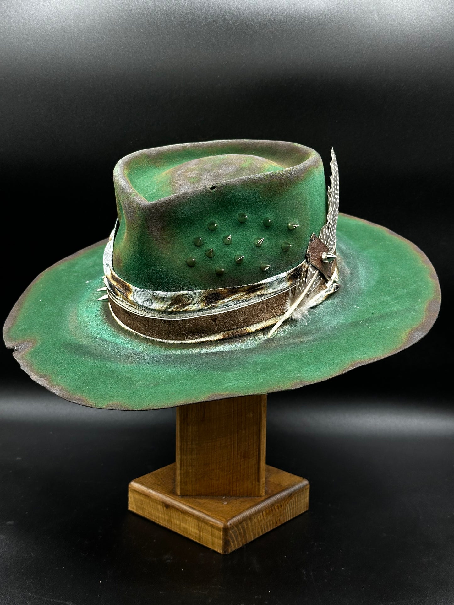Cappello green hard rock