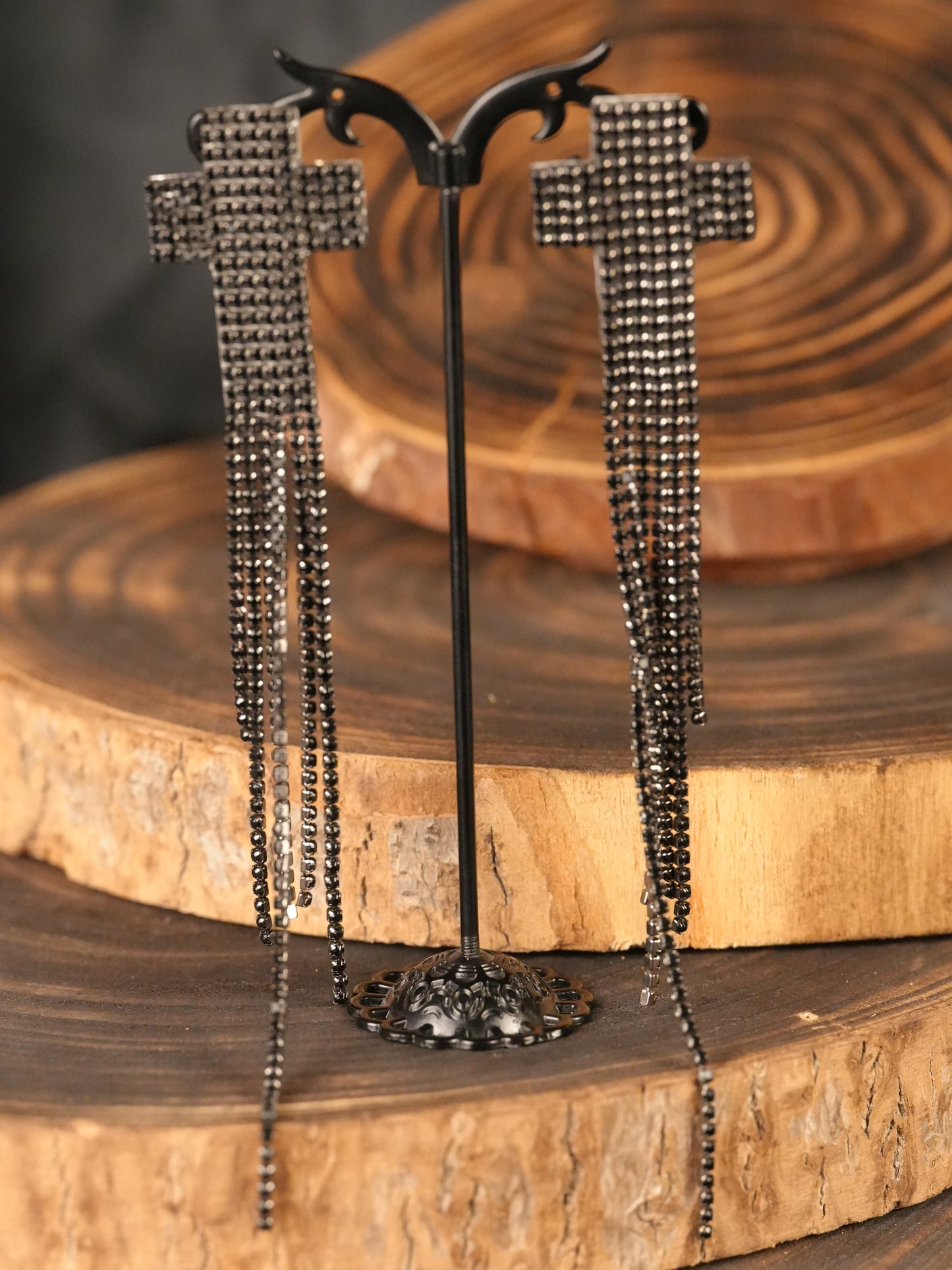 Orecchini Cross Rock