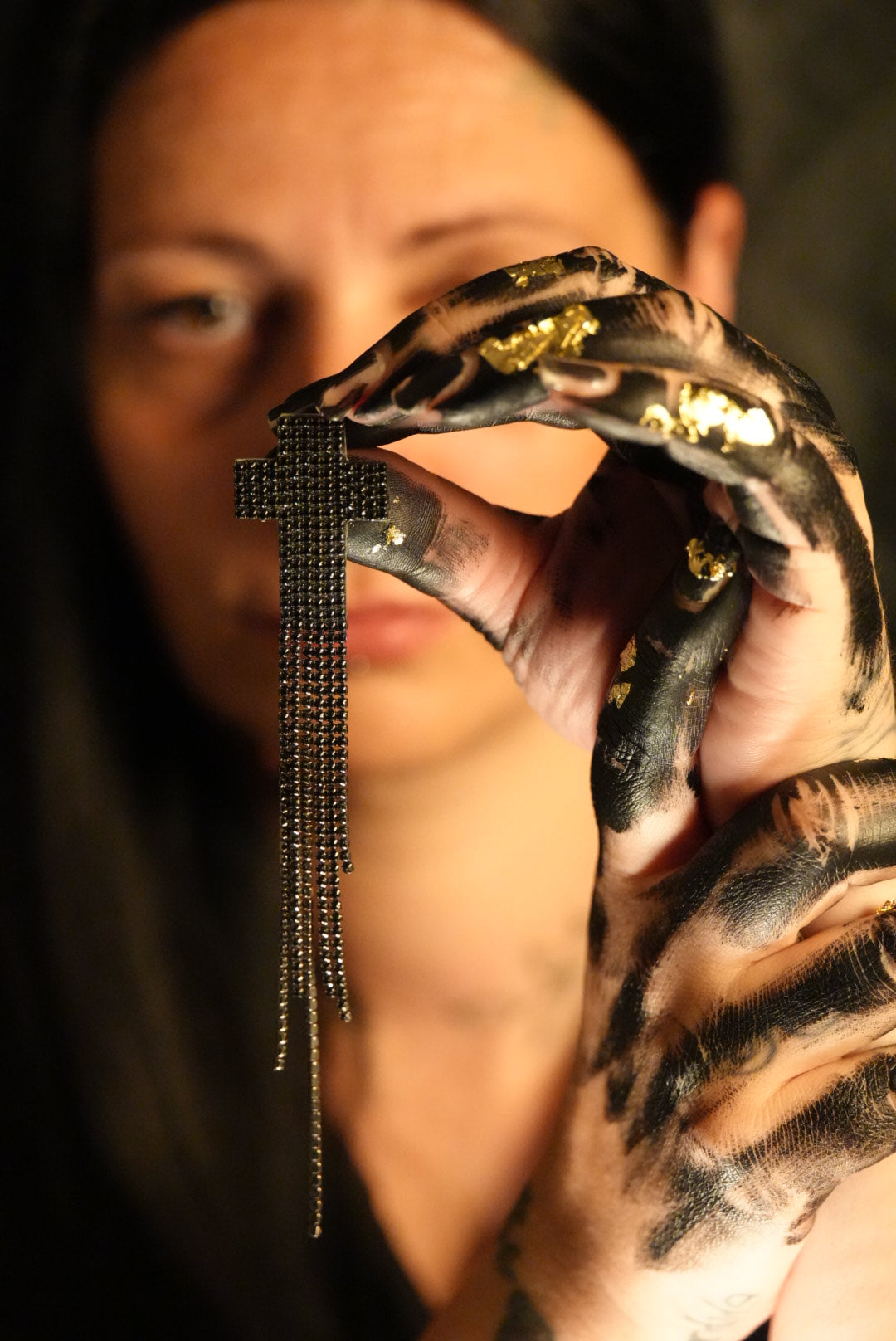 Orecchini Cross Rock