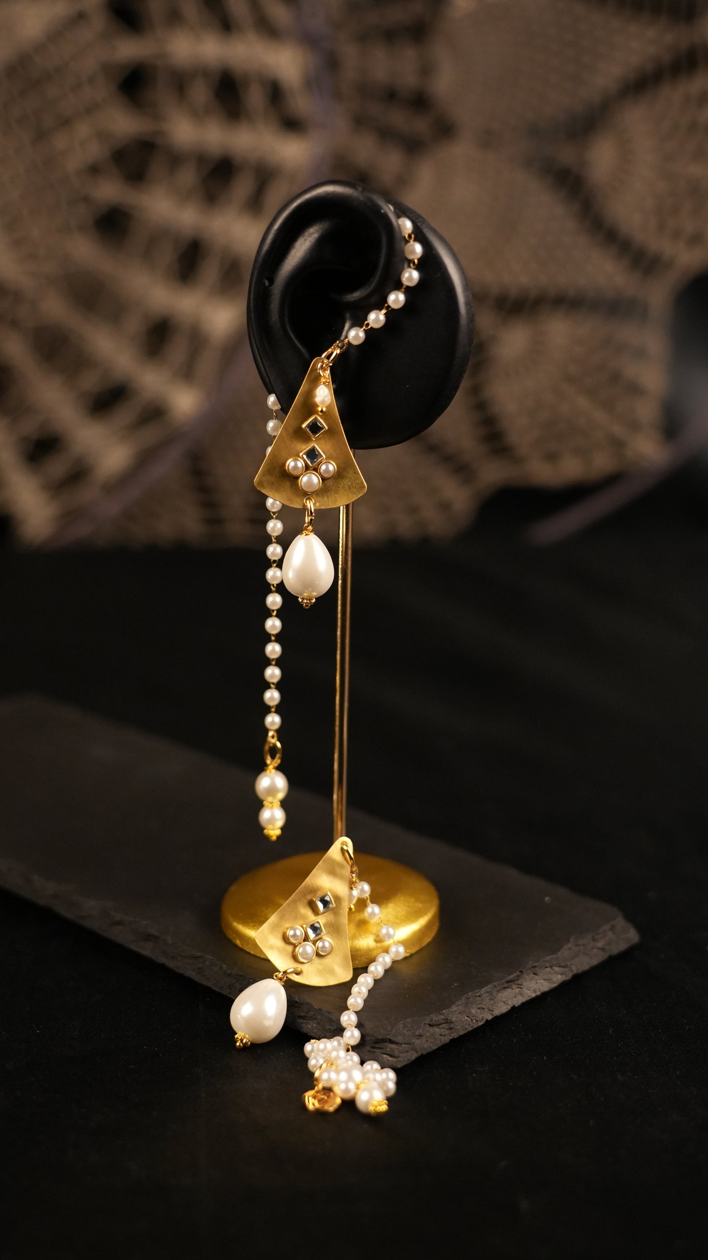 Orecchini Kaan chain “Linka”