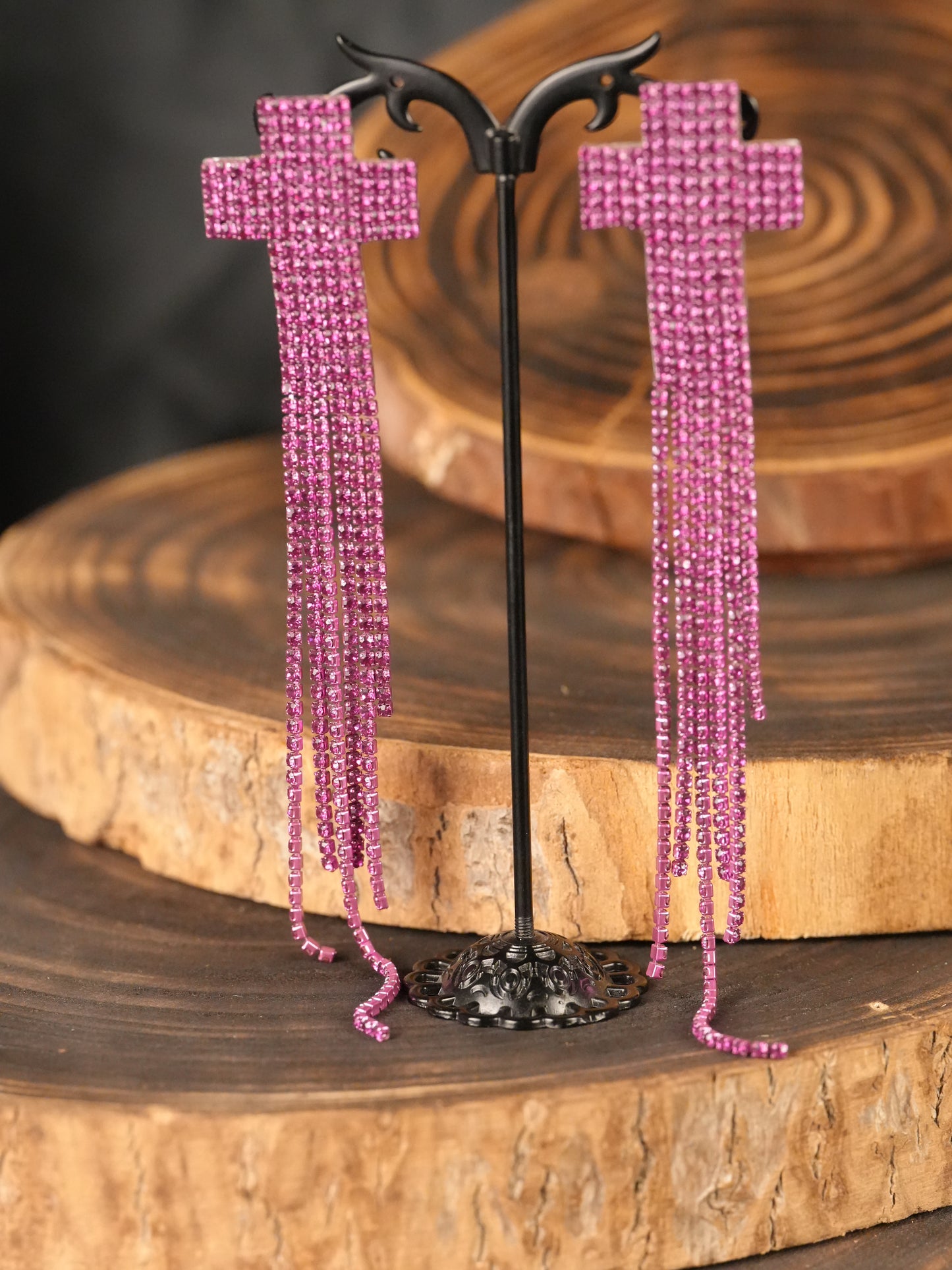 Orecchini Cross Rock