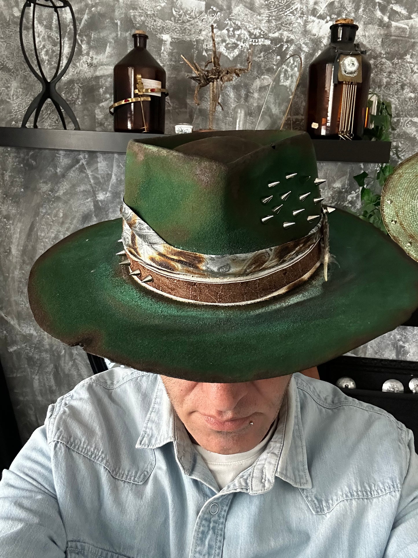 Cappello green hard rock