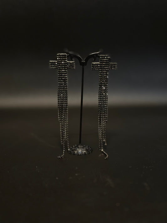 Orecchini Cross