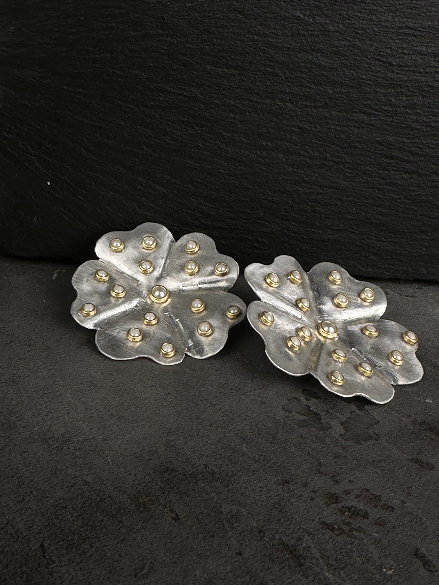 Orecchini Flowers Polka