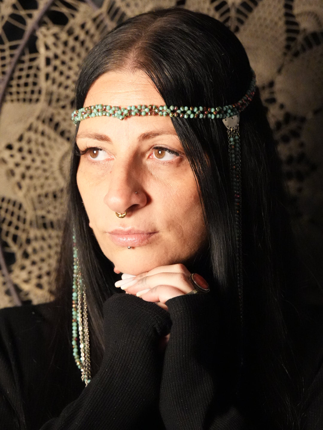 Head chain Art Dèco