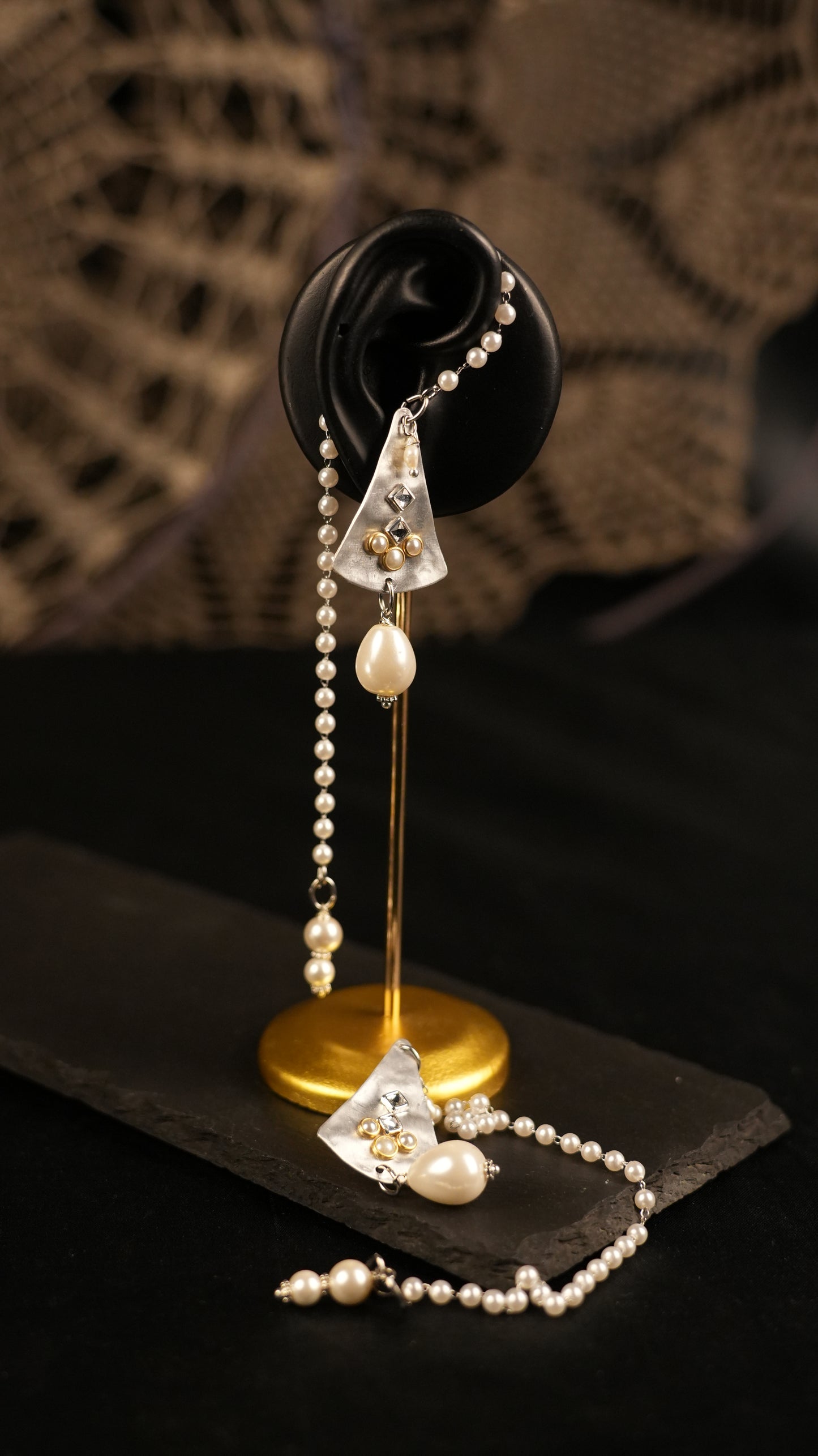 Orecchini Kaan chain “Linka”