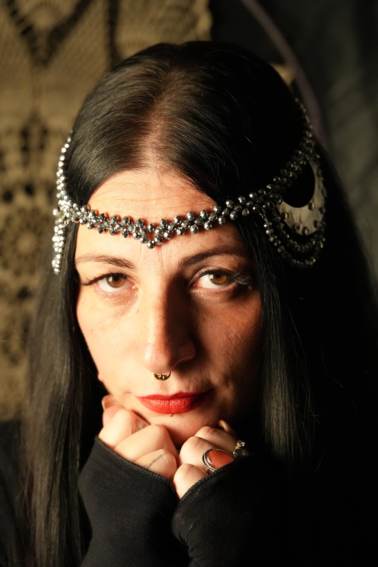 Head Chain Lunar Veil