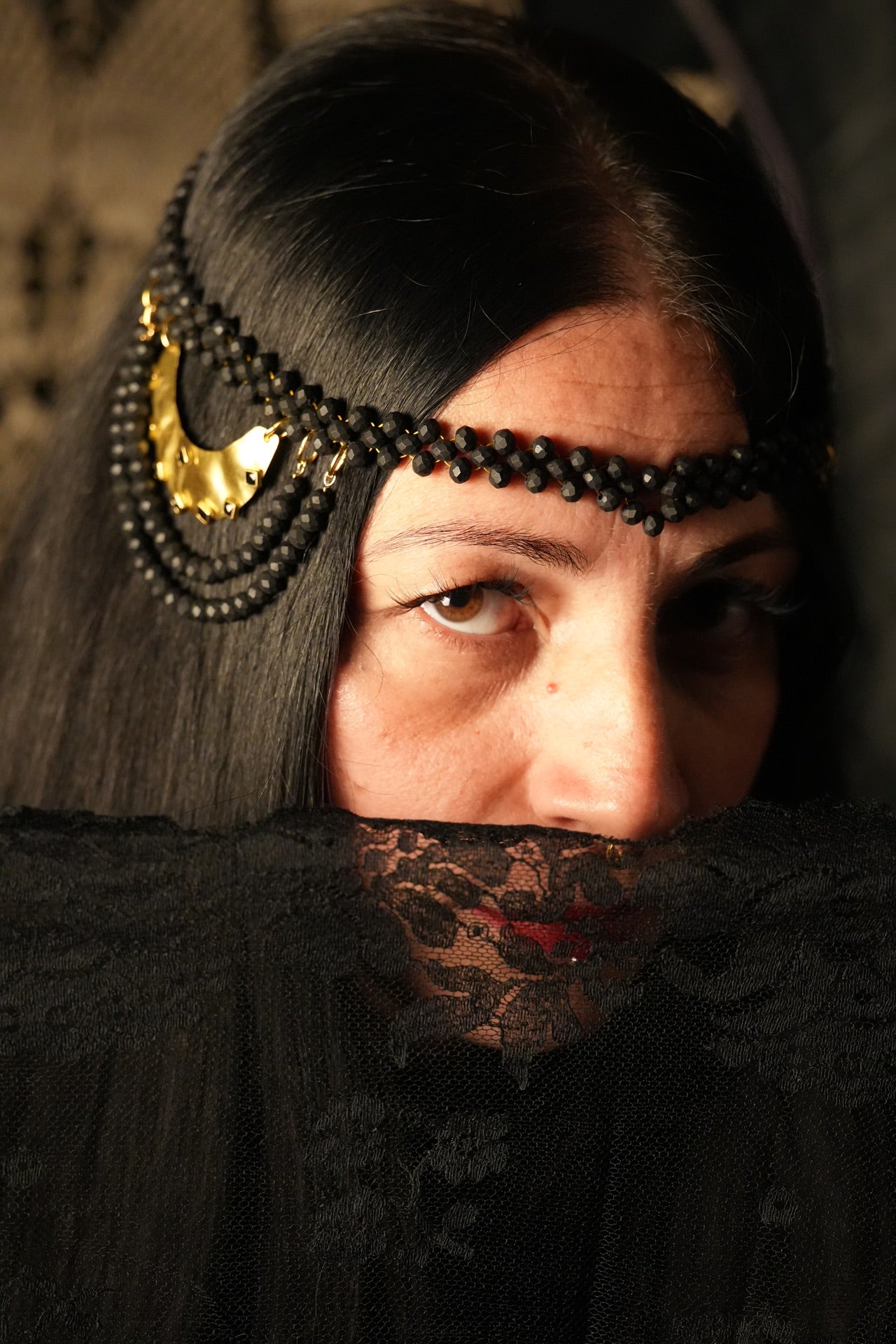 Head Chain Lunar Veil