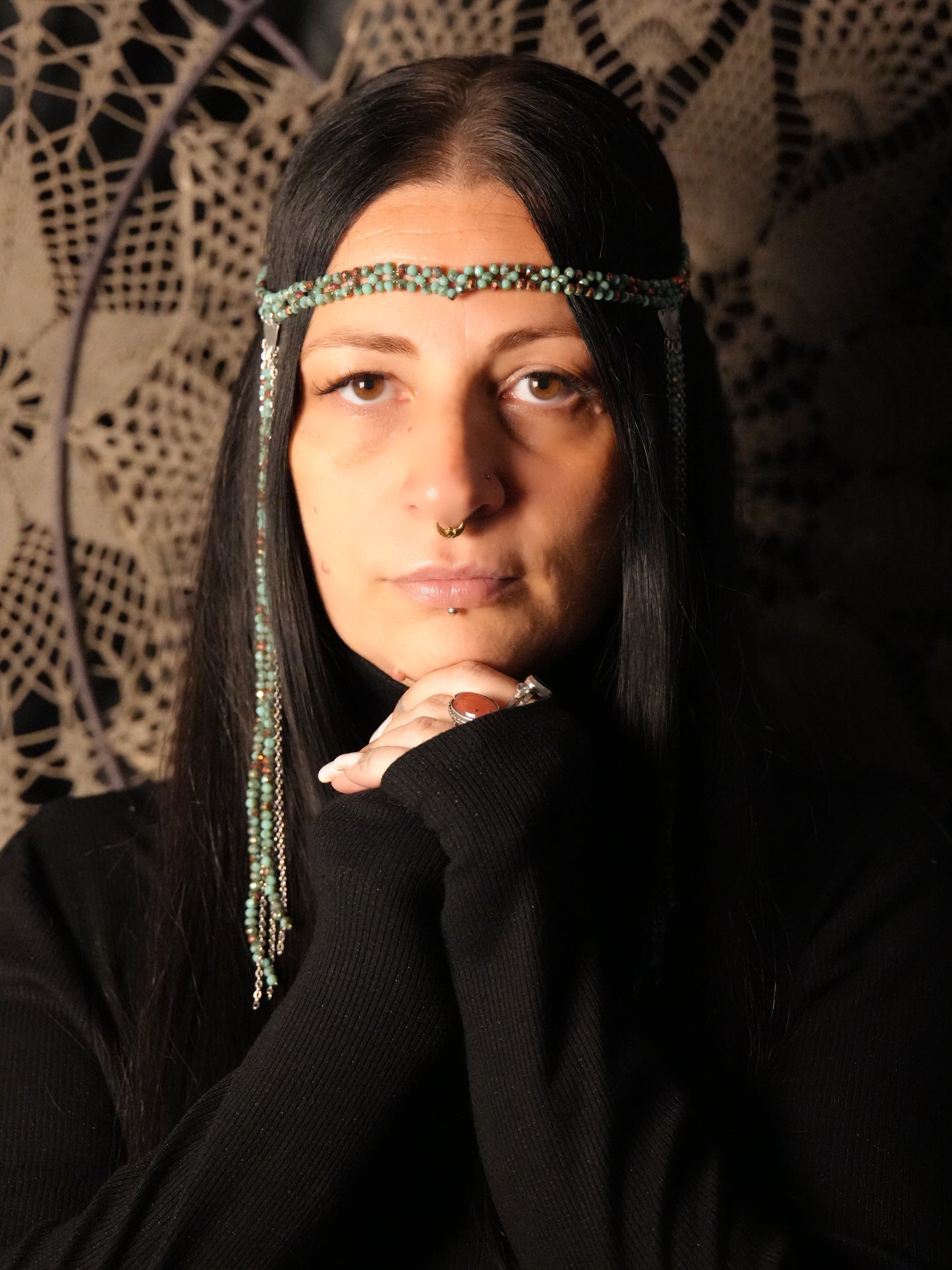 Head chain Art Dèco