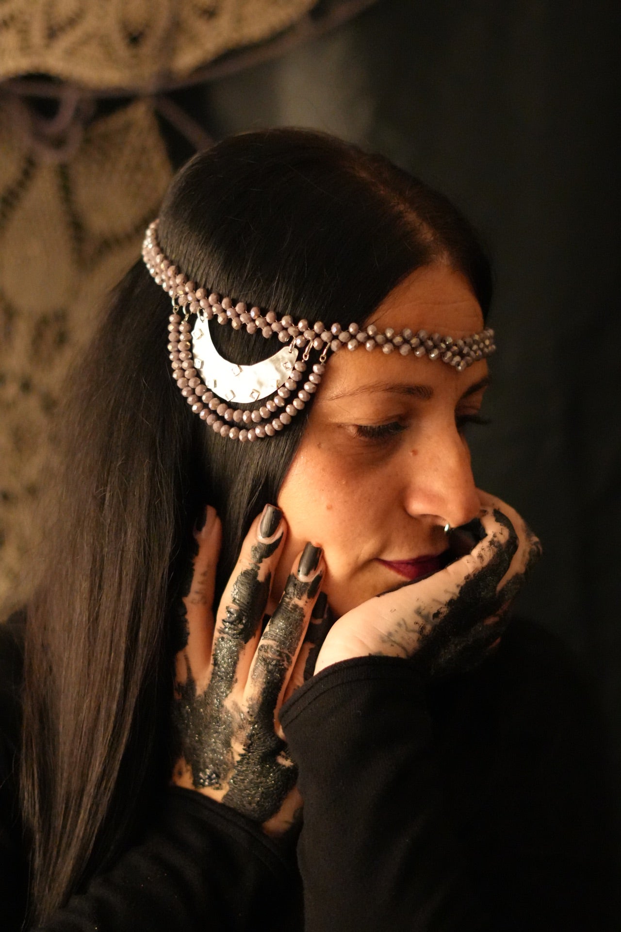 Head Chain Lunar Veil