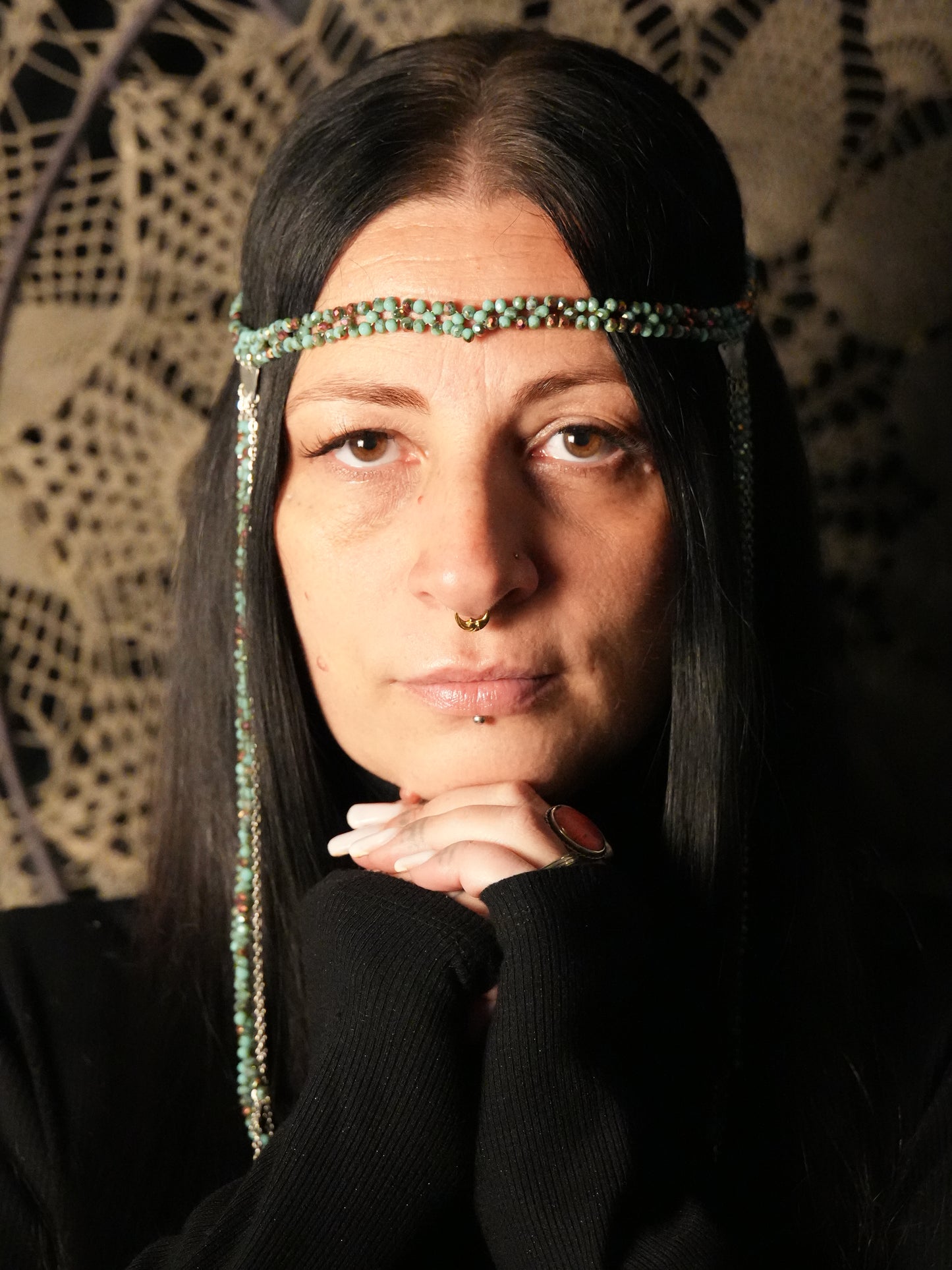 Head chain Art Dèco