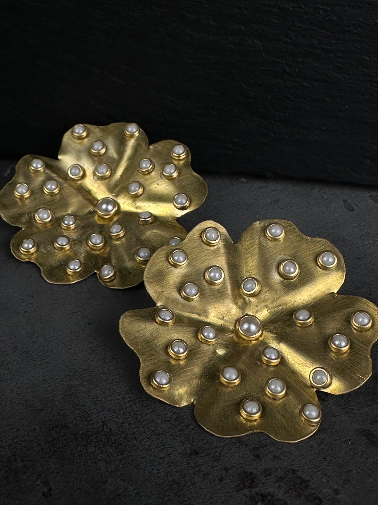 Orecchini Flowers Polka