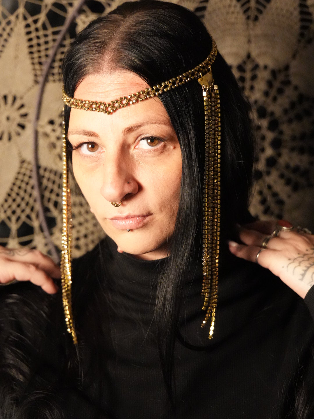 Head chain Art Dèco