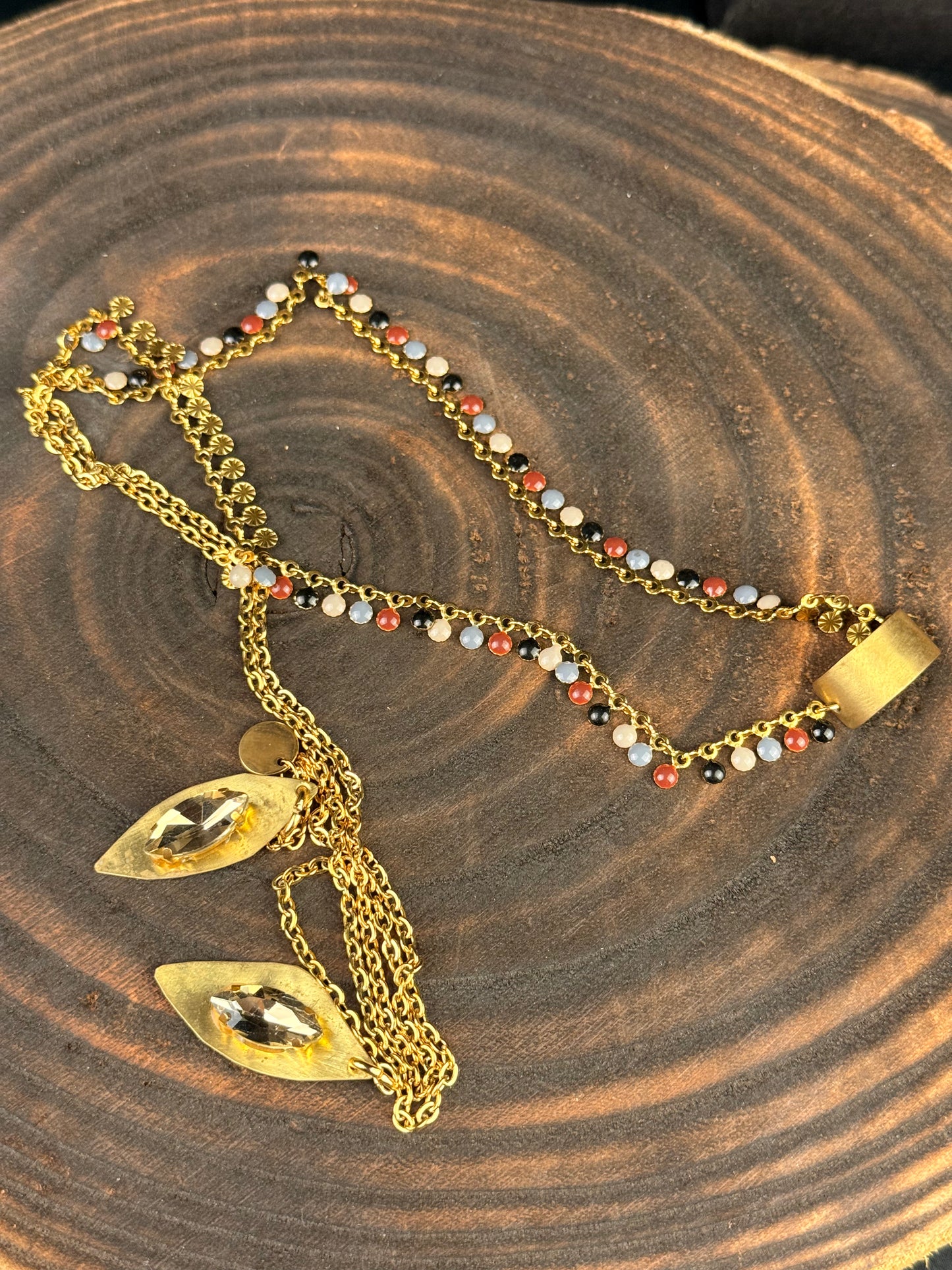 Face chain Indie oro