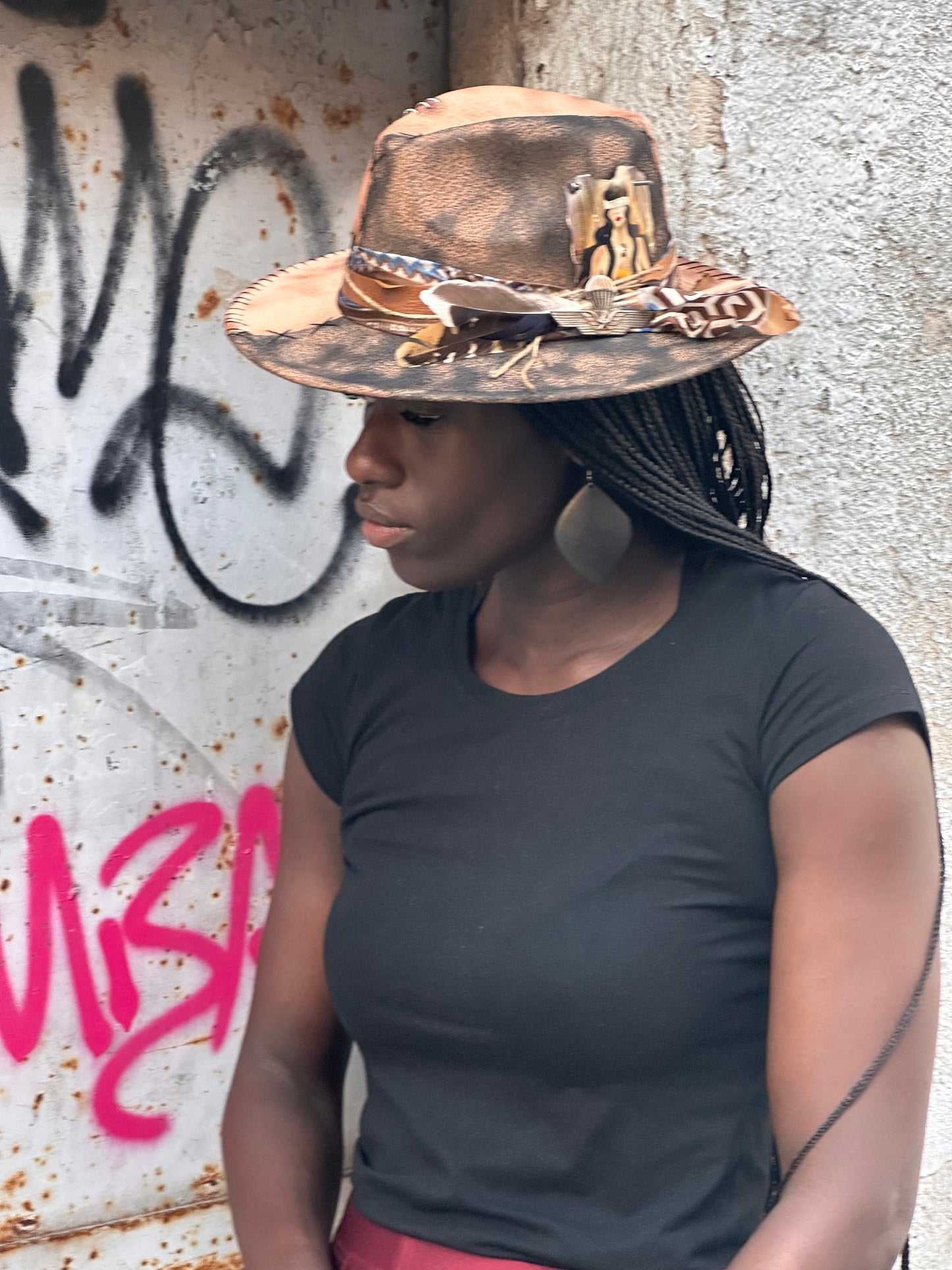 Cappello Fedora Custom Giustizia