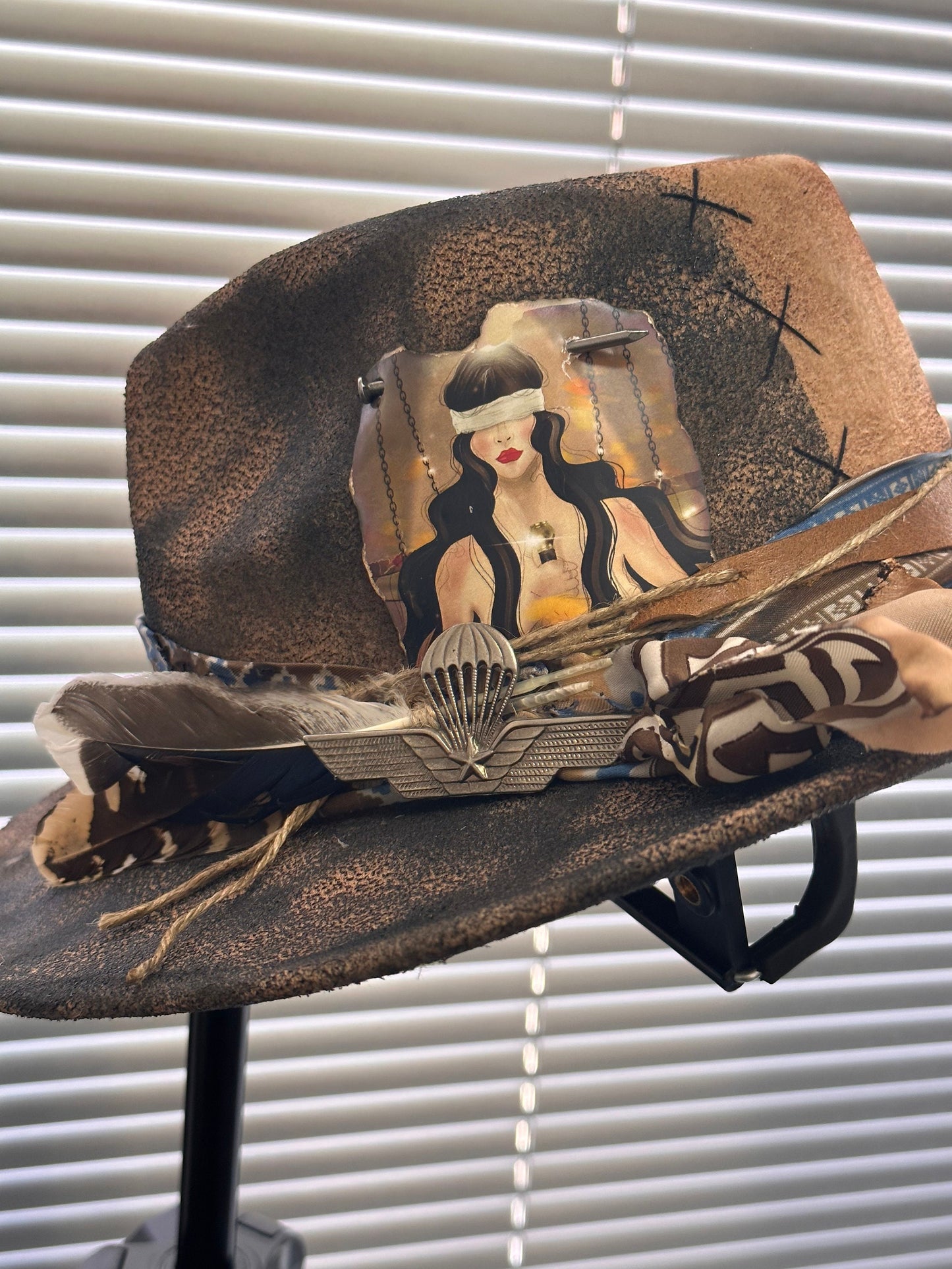 Cappello Fedora Custom Giustizia