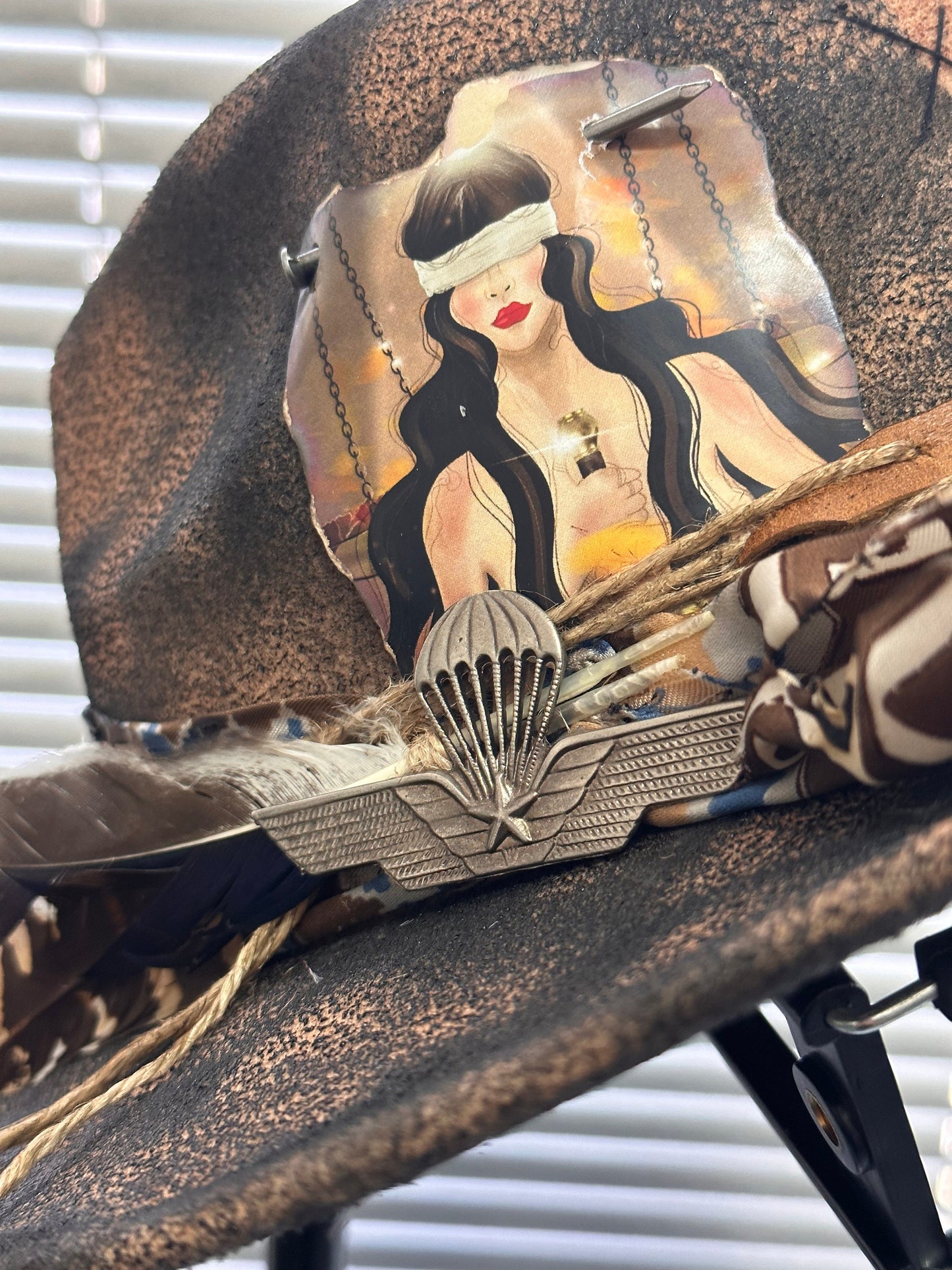 Cappello Fedora Custom Giustizia