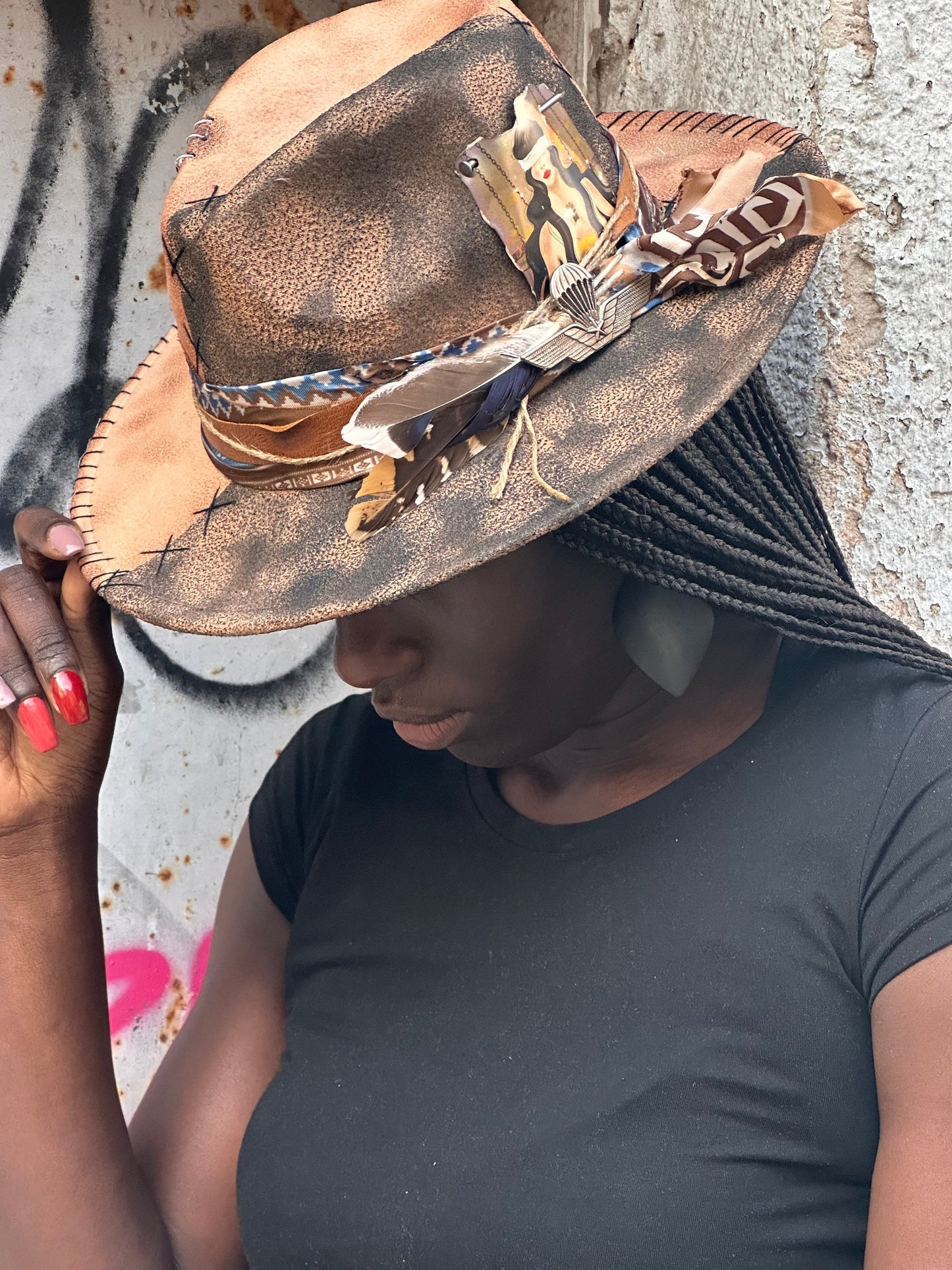 Cappello Fedora Custom Giustizia