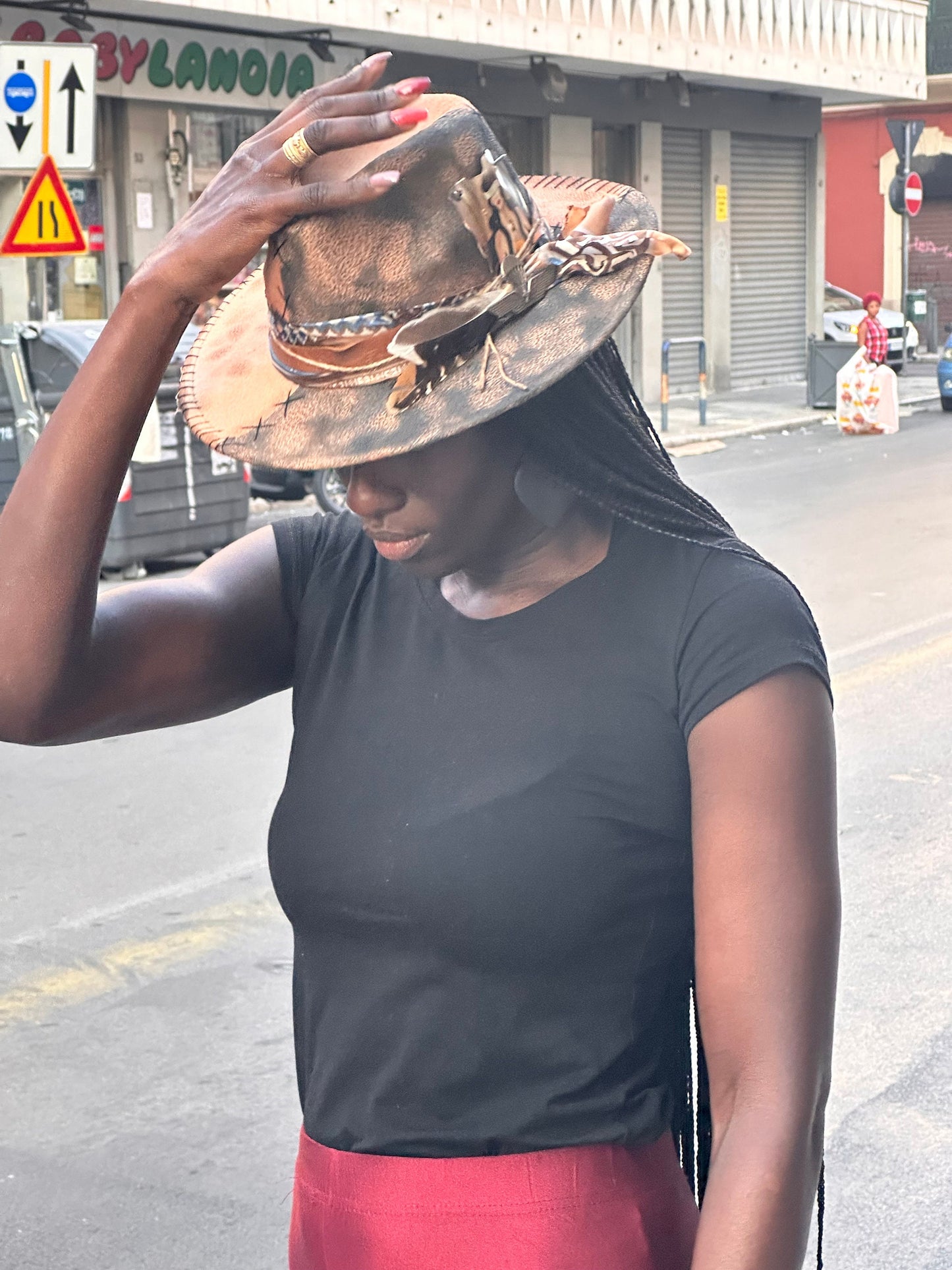 Cappello Fedora Custom Giustizia