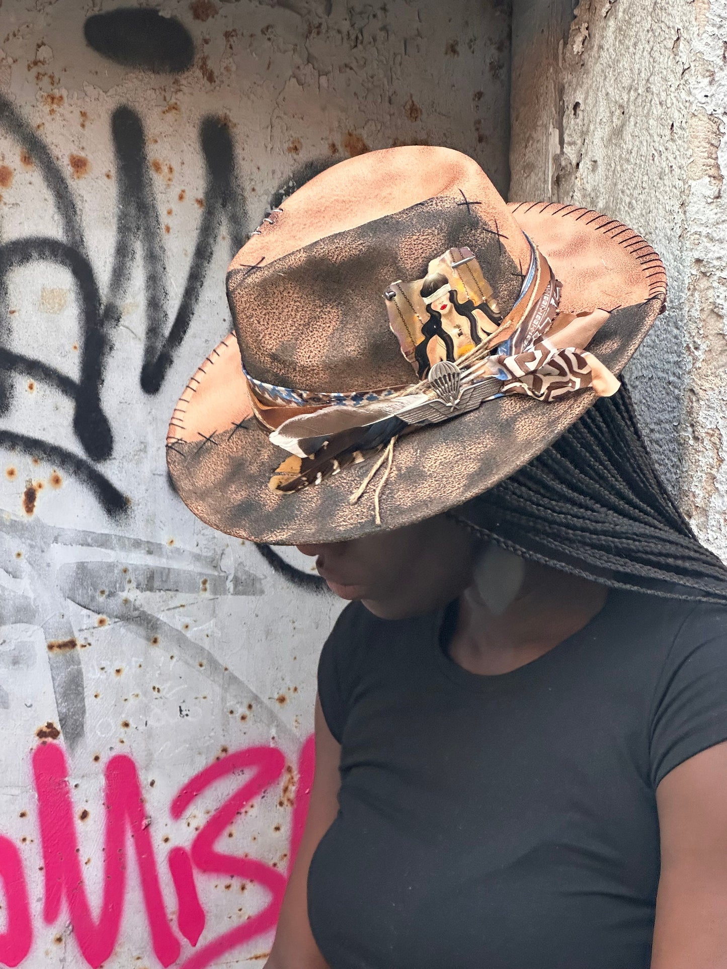 Cappello Fedora Custom Giustizia