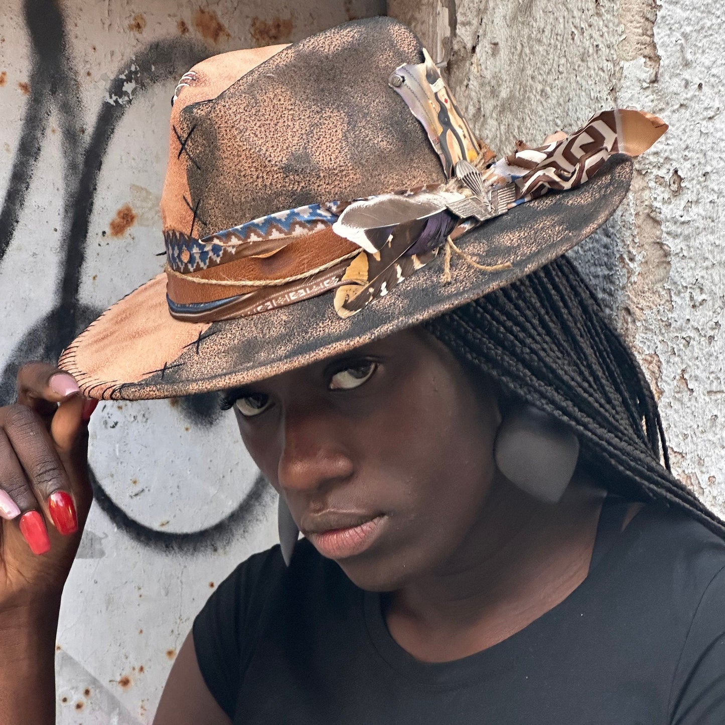 Cappello Fedora Custom Giustizia