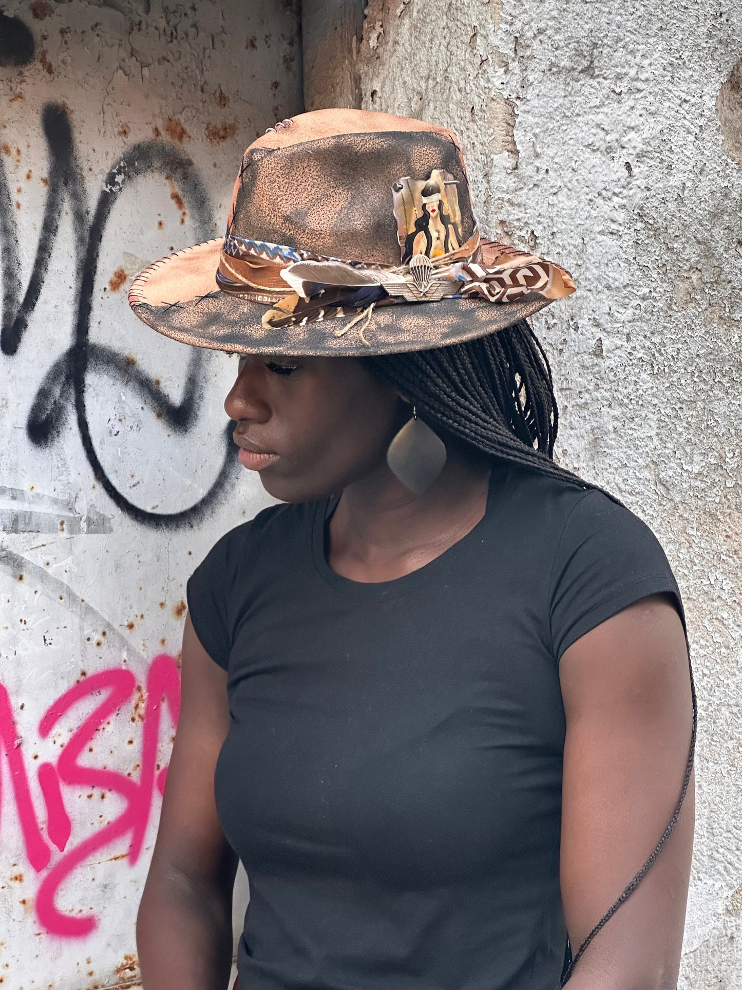 Cappello Fedora Custom Giustizia